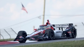 Thumbnail for Kyle Kirkwood Keeps Pressure on by Leading Mid-Ohio Practice