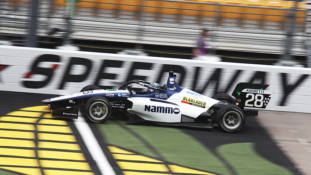 Dennis Hauger at Iowa Speedway