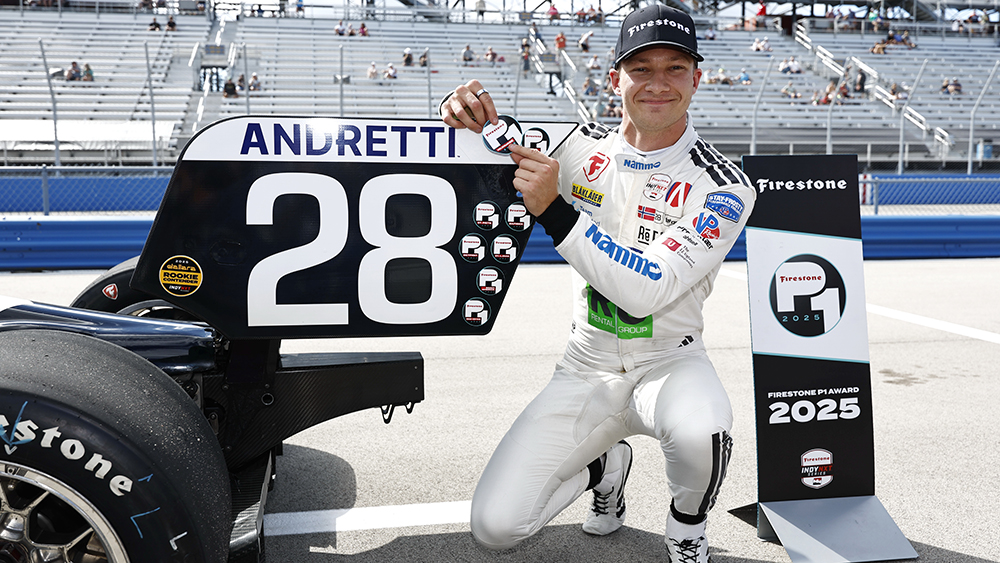 Dennis Hauger Hurries to Pole at Milwaukee with Title in Sight