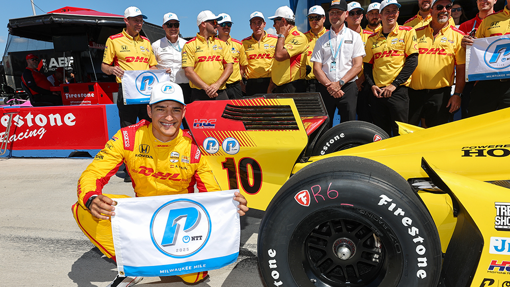 Alex Palou Saves Best for Last To Win Milwaukee Pole