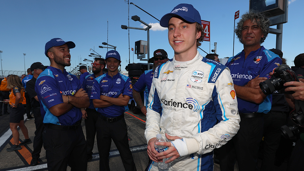 David Malukas Rolls with Another Gut Punch after Losing Pole Late