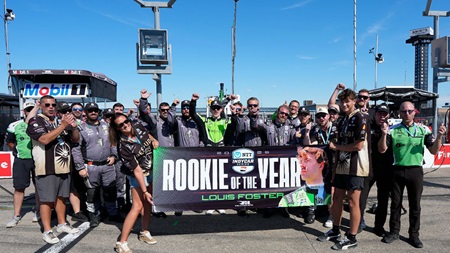 thumbnail for Louis Foster Hangs On To Take Top Rookie Honors Late at Nashville