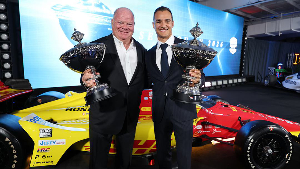 Palou, CGR Honored at Victory Lap for Season of Historic Feats