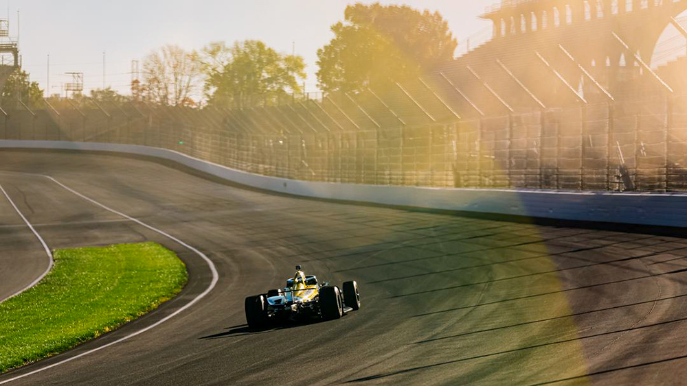 Indianapolis Motor Speedway testing