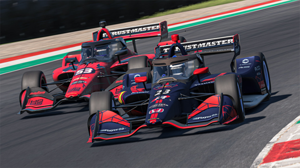 One Point Separates Top Two Midway Through iRacing Pro Series