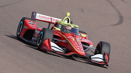 thumbnail for David Malukas Opens Penske Era by Leading First Day of Phoenix Test