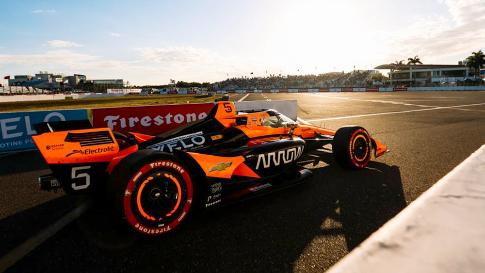 Pato O'Ward, Arrow McLaren Step Forward in St. Pete Warmup