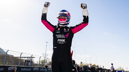 thumbnail for Max Taylor Emerges From Chaos To Earn First Career Win at Arlington