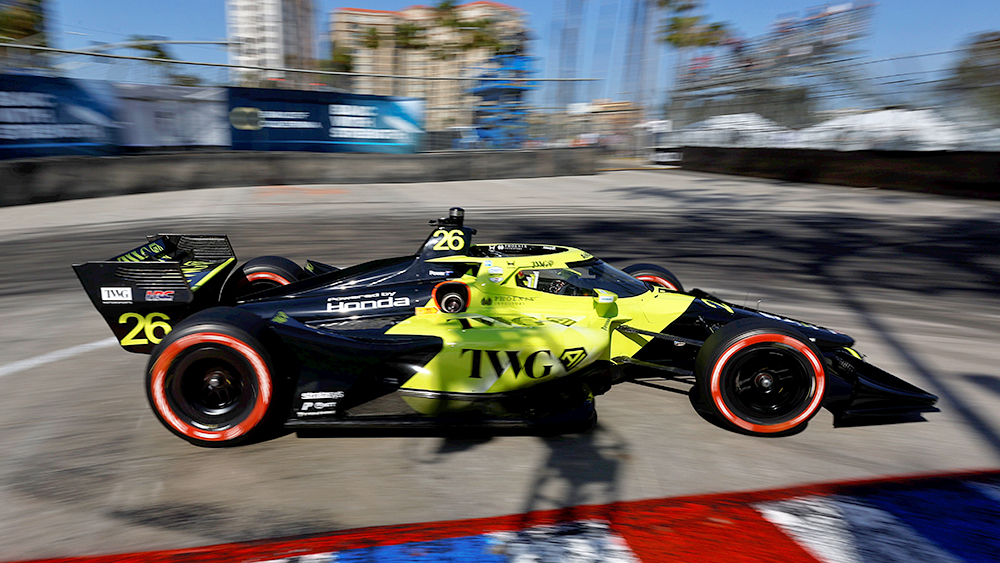 Will Power, Andretti Drop Hammer in Opening Long Beach Practice