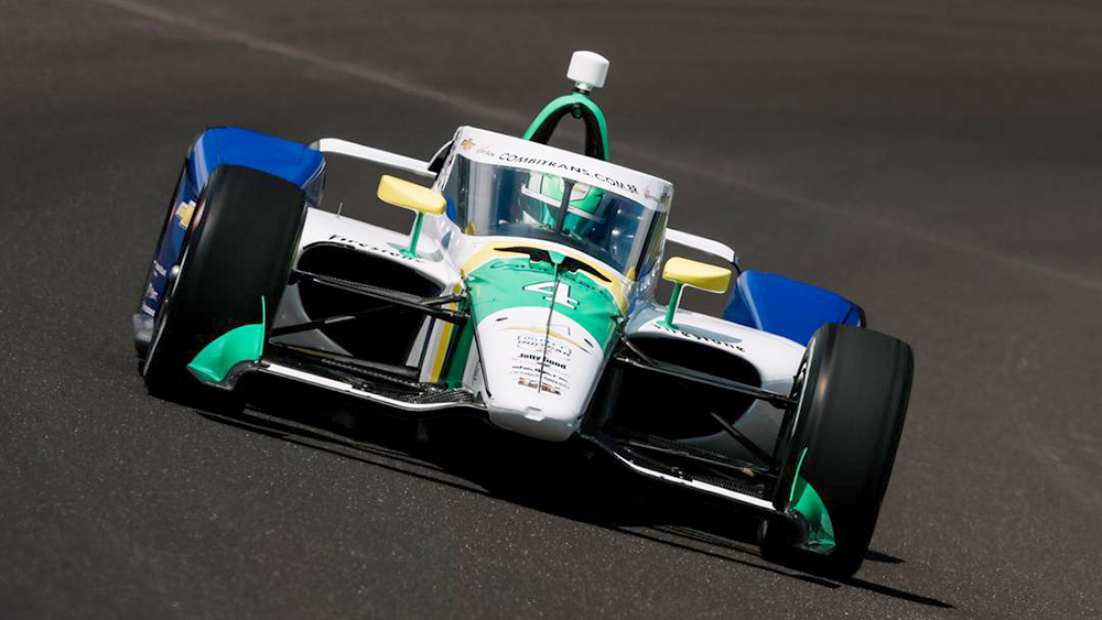 Rookie Caio Collet Tows to Top on Final Day of Indy 500 Open Test