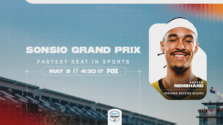 thumbnail for Indiana Pacers Guard Andrew Nembhard in Fastest Seat at Sonsio GP