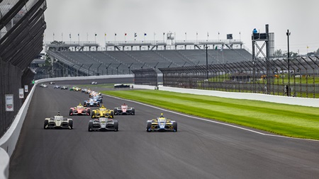 thumbnail for Josef Newgarden Leads Rain-Shortened ‘500’ Practice