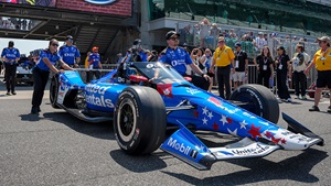 Rahal Letterman Lanigan Racing crew