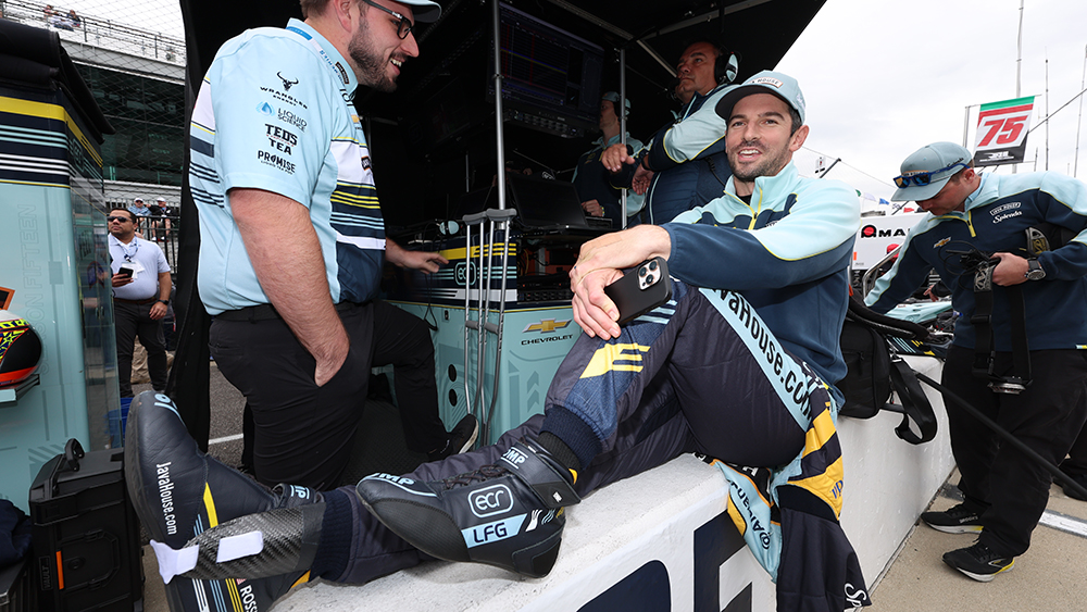 Alexander Rossi, Pato O’Ward Content With Backup Cars on Carb Day