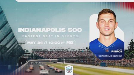 thumbnail for Indianapolis Colts Receiver Alec Pierce in Fastest Seat at Indy 500