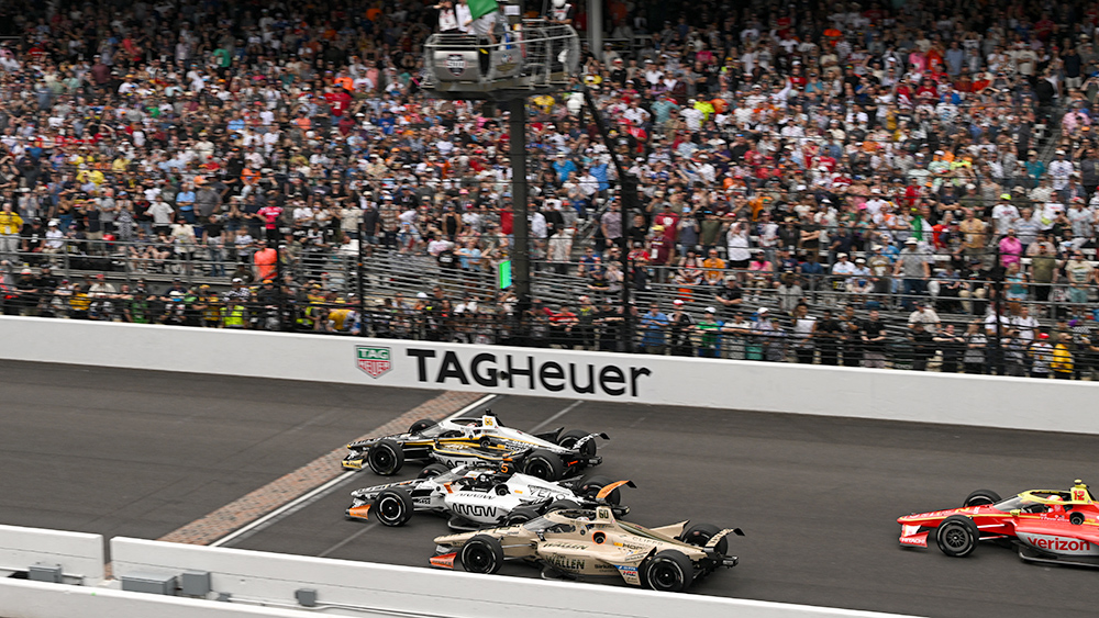Indianapolis 500 final lap