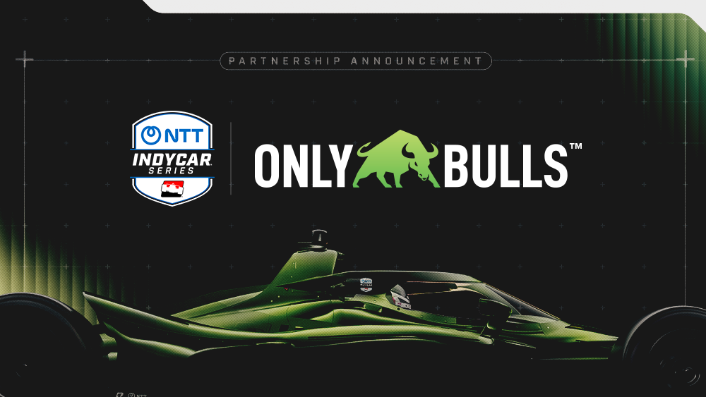 OnlyBulls Named Official Digital Wallet of NTT INDYCAR SERIES