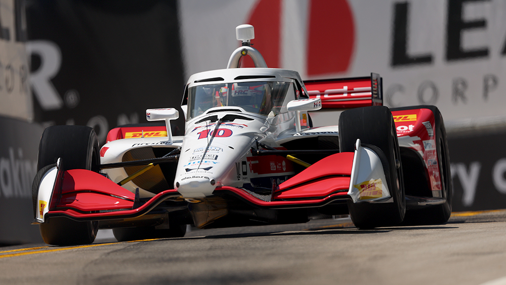 Series Leader Alex Palou Back on Top in Opening Detroit Practice