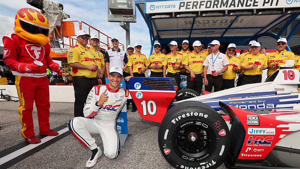 Alex Palou Saves Best for Last To Win WWTR Pole
