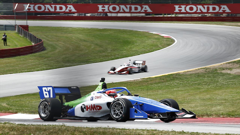 Enzo Fittipaldi Strikes Late, Sets First-Day Pace at Mid-Ohio