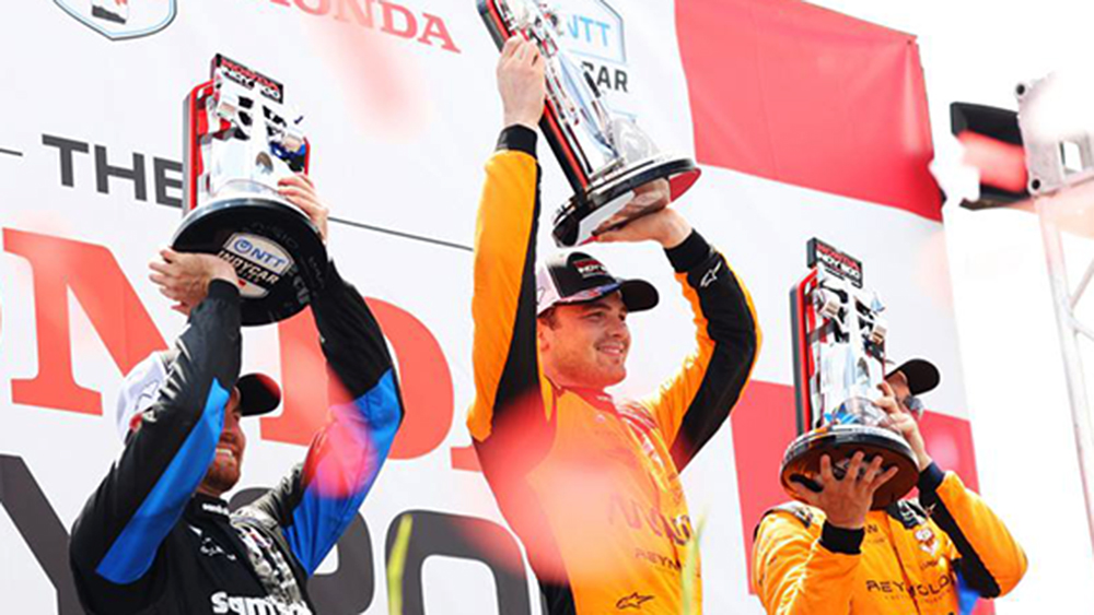 Pato O'Ward Outduels Christian Lundgaard for Arrow McLaren's First 1-2 Finish