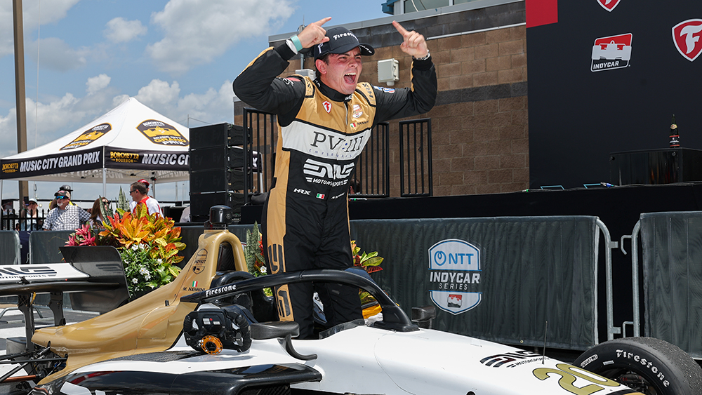 Matteo Nannini Pulls Away To Lead Cape 1-2 Finish at Nashville