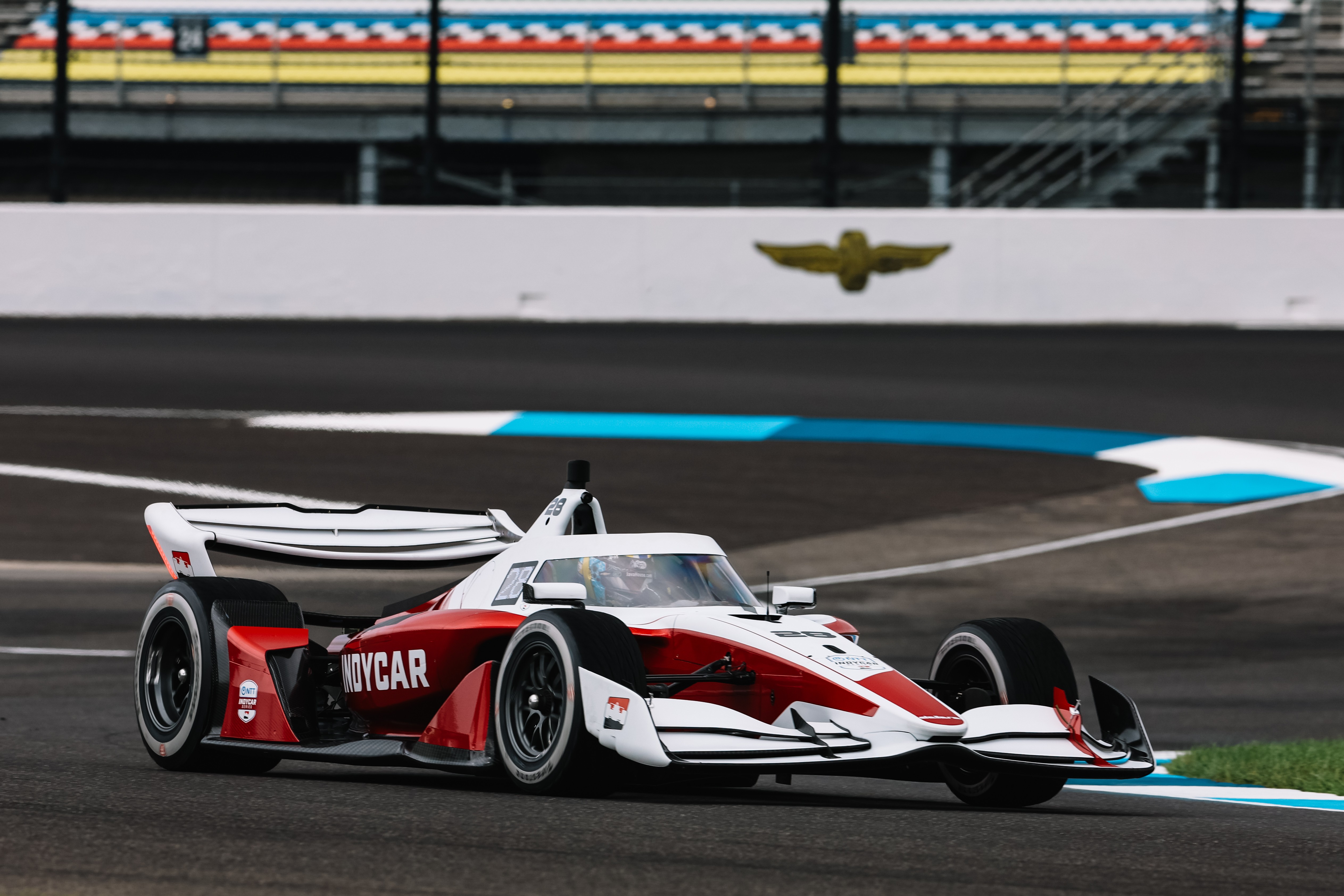 Alexander Rossi Completes First Validation Test Of New IR-28 Saturday at Indianapolis Motor Speedway