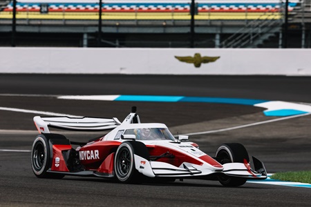 thumbnail for Alexander Rossi Completes First Validation Test Of New IR-28 Saturday at Indianapolis Motor Speedway