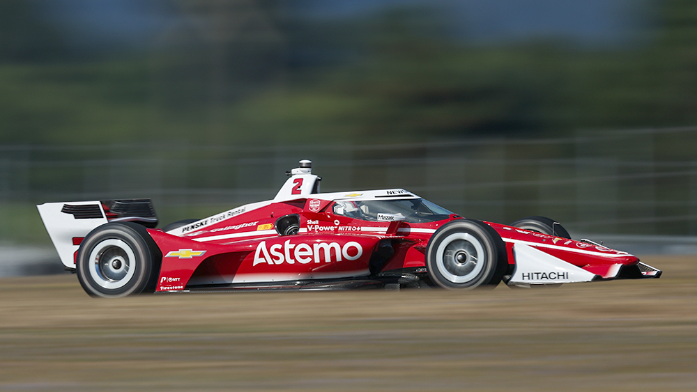 Josef Newgarden Leads Portland Warmup; Race at 4 P.M. ET