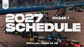 Thumbnail for Phase One of 2027 NTT INDYCAR SERIES Schedule Unveiled