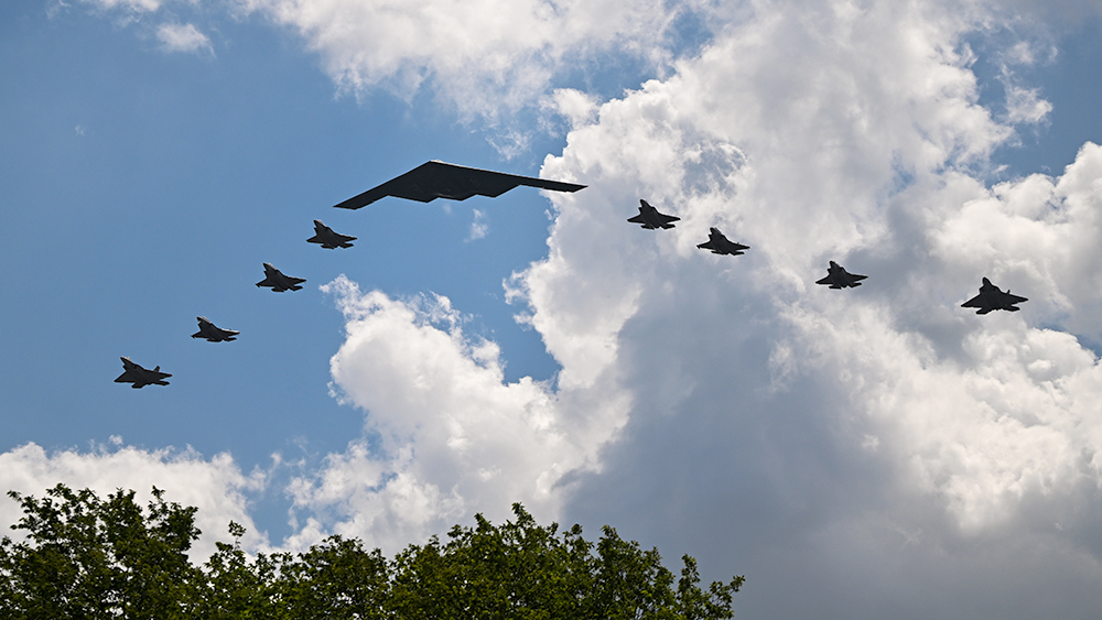Freedom 250 Grand Prix flyover