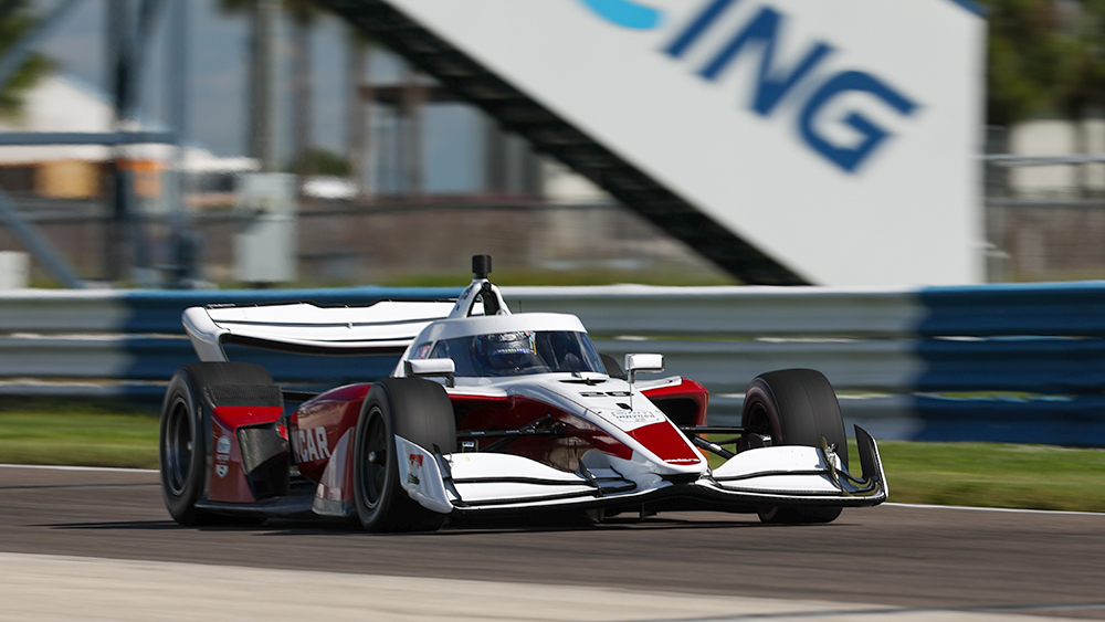 Alexander Rossi Hustles IR-28 Through More Development at Sebring