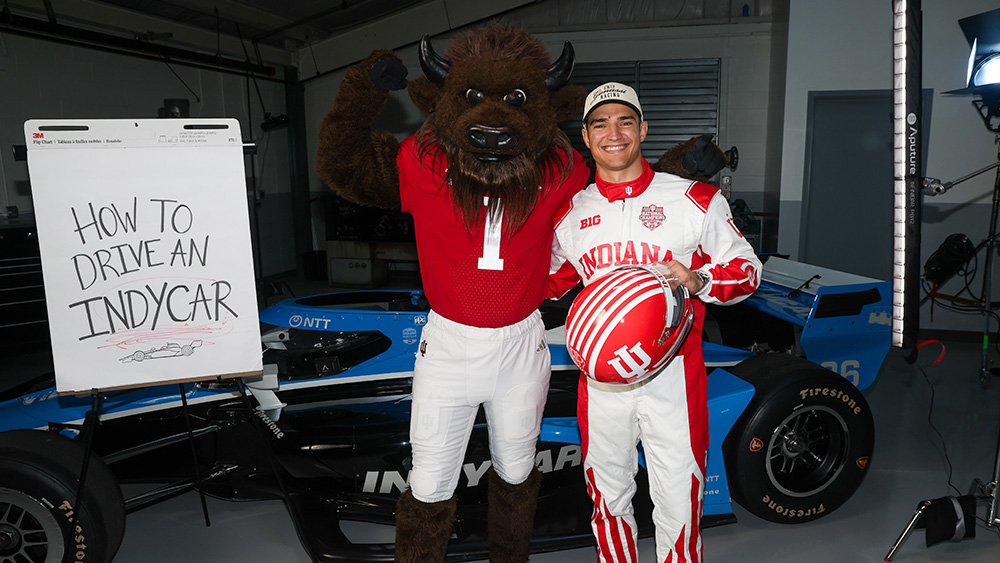 Alex Palou To Rev Up Indiana Football Fans Before Buckeye Showdown