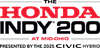 Logo for the 2024 Honda Indy 200 at Mid-Ohio