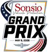 Logo for the 2026 Sonsio Grand Prix at the Indianapolis Motor Speedway Road Course