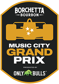 Logo for the Borchetta Bourbon Music City Grand Prix