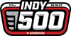 Logo for the 111th Running of the Indianapolis 500 presented by Gainbridge