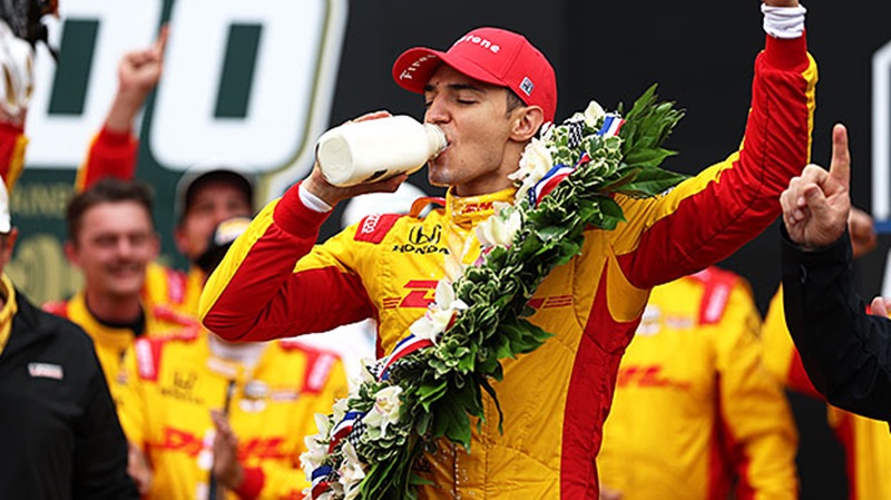 Alex Palou wins the 109th Running of the Indianapolis 500 presented by Gainbridge