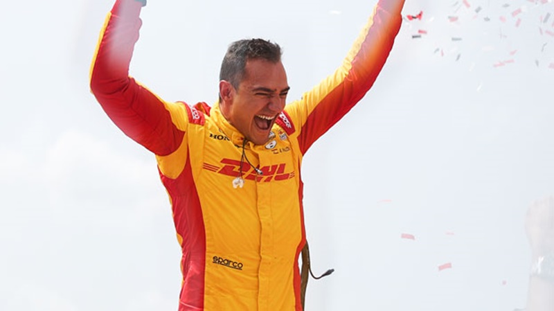 Alex Palou wins the 2025 Farm to Finish 275 powered by Sukup