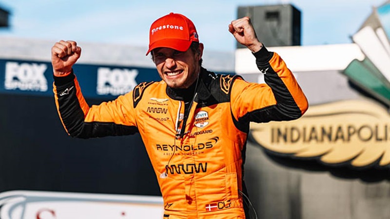Christian Lundgaard wins the 2026 Sonsio Grand Prix at the Indianapolis Motor Speedway Road Course