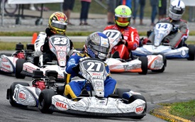 Thumbnail for INDYCAR stars shine in karting challenge