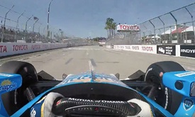 Thumbnail for Visor Cam: Marco Andretti on the streets Of Long Beach