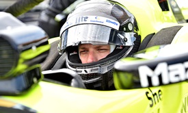 Thumbnail for Keselowski tests Indy car at Road America
