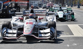 Thumbnail for Indy cars on The Embarcadero