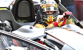 Thumbnail for Race Of Champions practice with Hunter-Reay, Rossi