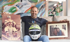 Thumbnail for Tony Kanaan's garage tour, Part 1