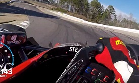 Thumbnail for Visor Cam: Graham Rahal at Barber Motorsports Park