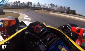 Thumbnail for Visor Cam: Alexander Rossi at Barber Motorsports Park
