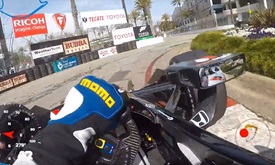 Thumbnail for Visor Cam: Graham Rahal at Long Beach