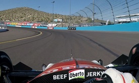 Thumbnail for Visor Cam: Marco Andretti at Phoenix Raceway